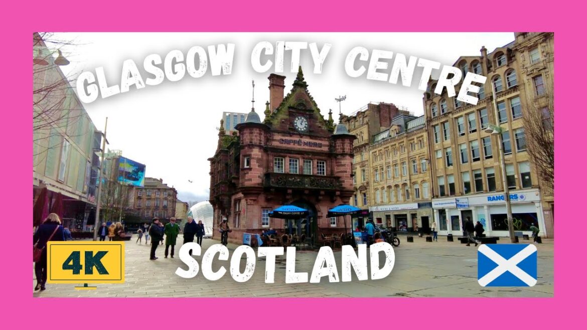 Glasgow City centre | Walking Tour | Buchanan Street | Cathedral | Scotland | ASMR | 4K 🏴 Glasgow City centre | Walking Tour | Buchanan Street | Cathedral | Scotland | ASMR | 4K 🏴