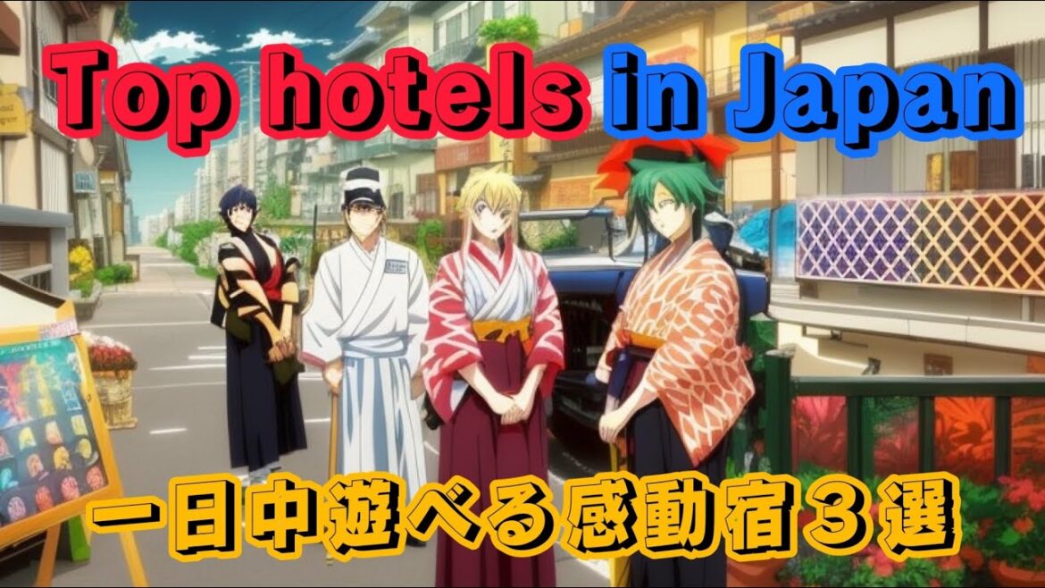 全国人気ホテル|遊びきれない最高に楽しいホテル3選【日本の宿】 全国人気ホテル|遊びきれない最高に楽しいホテル3選【日本の宿】