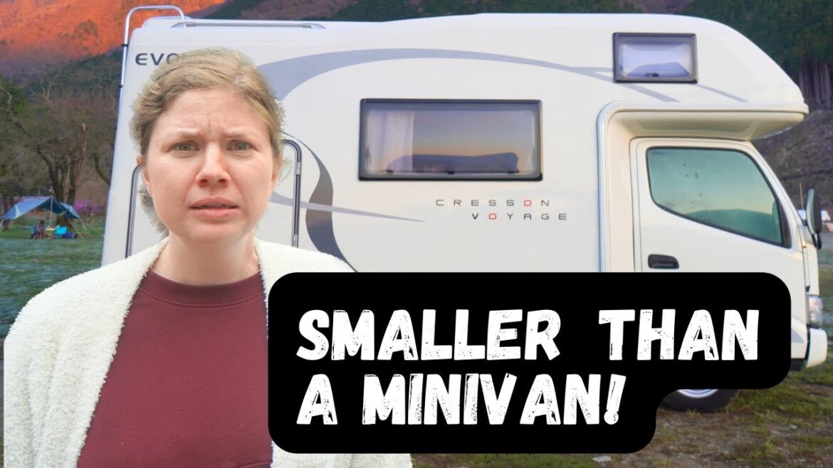 We rented a campervan to road trip across Japan