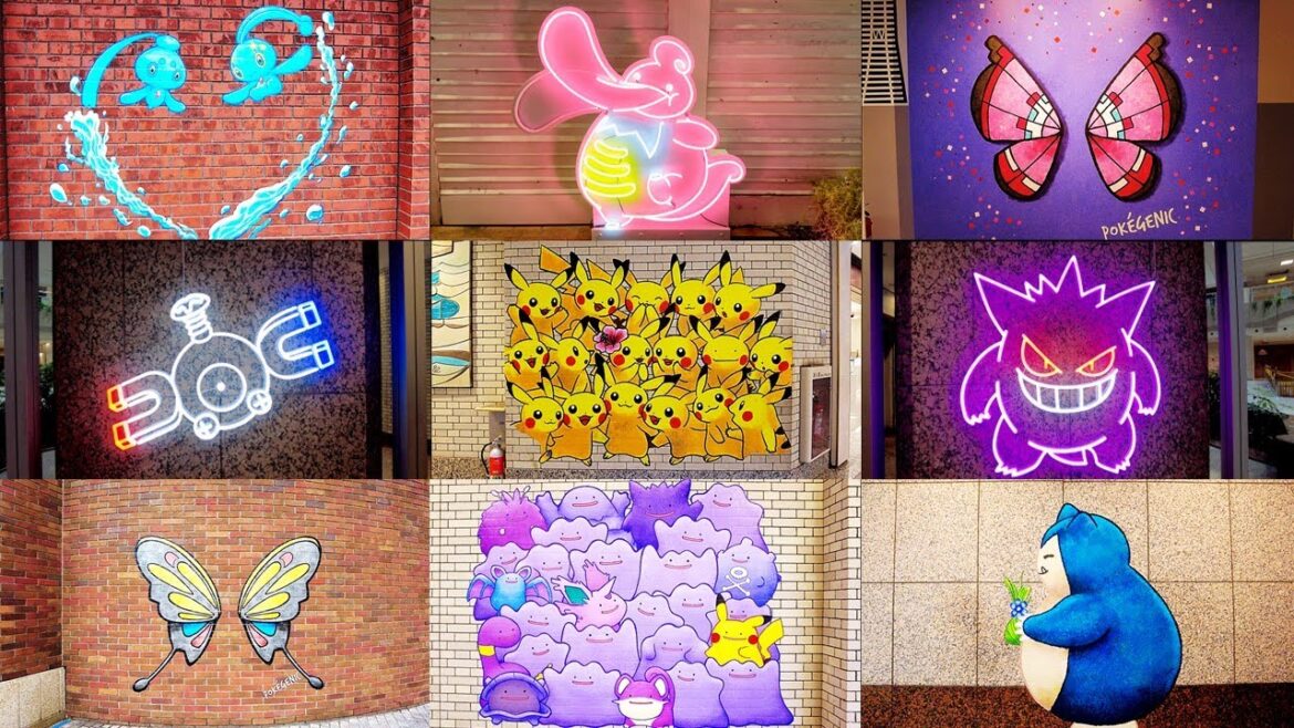 【4K🇯🇵】Pokégenic / Pokémon WCS2023 Event / Yokohama Minato Mirai is covered with Pokémon!