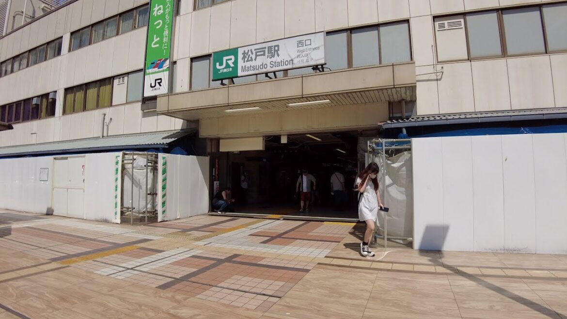 【4K】千葉県松戸を散歩 Walk on Matsudo in Chiba【2023】