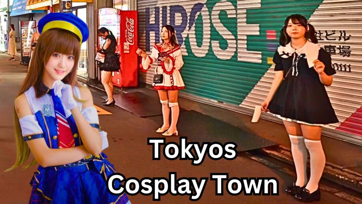 Tokyos Cosplay paradise on a hot summer night