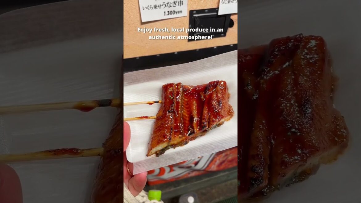 Visit to Nishiki Market in Kyoto