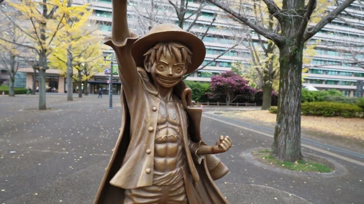 Luffy Statue - One Piece Statue in Kumamoto
