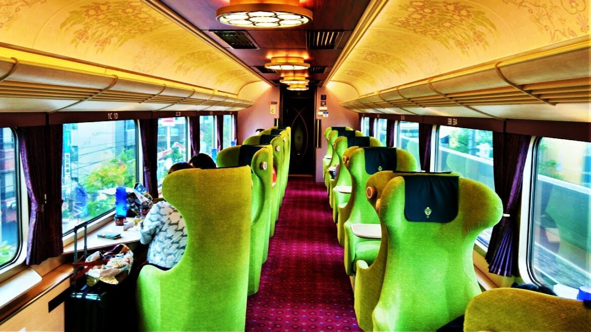 asmr The Luxury Sightseeing Train Japan Kintetsu AONIYOSHI Ride from Osaka to Kyoto asmr The Luxury Sightseeing Train Japan Kintetsu AONIYOSHI Ride from Osaka to Kyoto