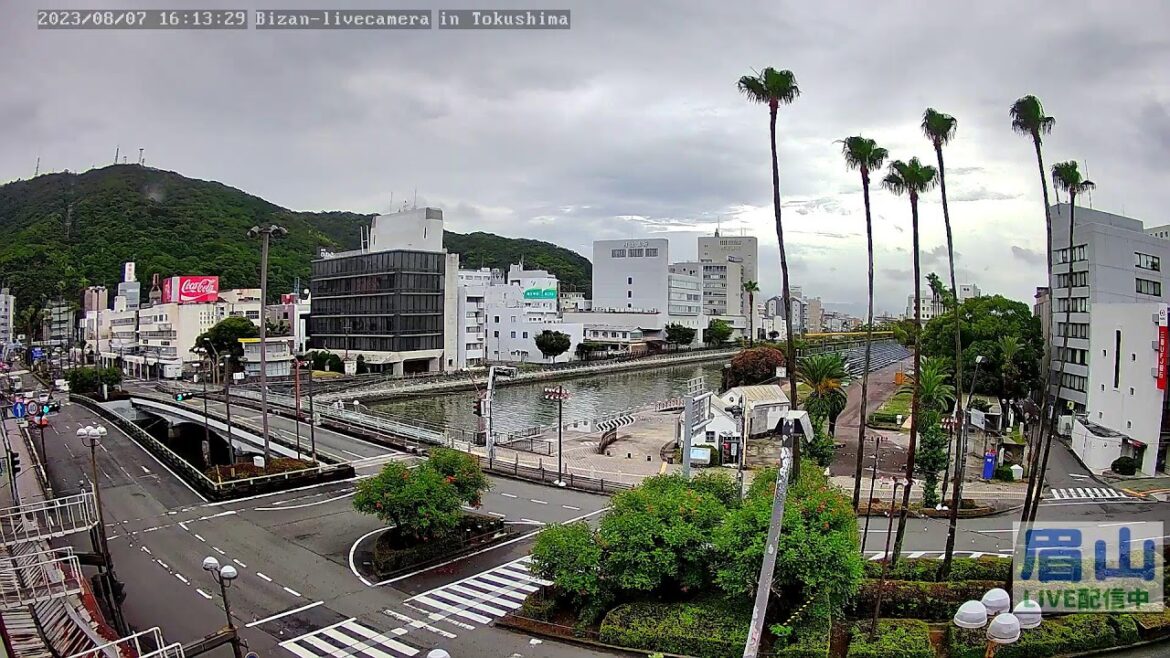 【LIVE配信済】眉山・阿波おどりライブカメラ（徳島県徳島市）/Mt. Bizan･AwaOdori in Tokushima Japan - Live Camera