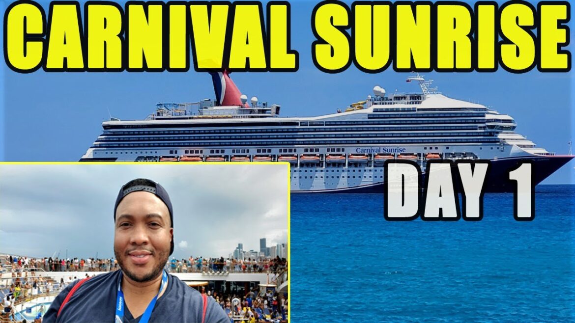 Carnival Sunrise – Day 1 – Embarkation Day, Platinum Gift, Welcome Aboard Show #carnivalsunrise Carnival Sunrise - Day 1 - Embarkation Day, Platinum Gift, Welcome Aboard Show #carnivalsunrise