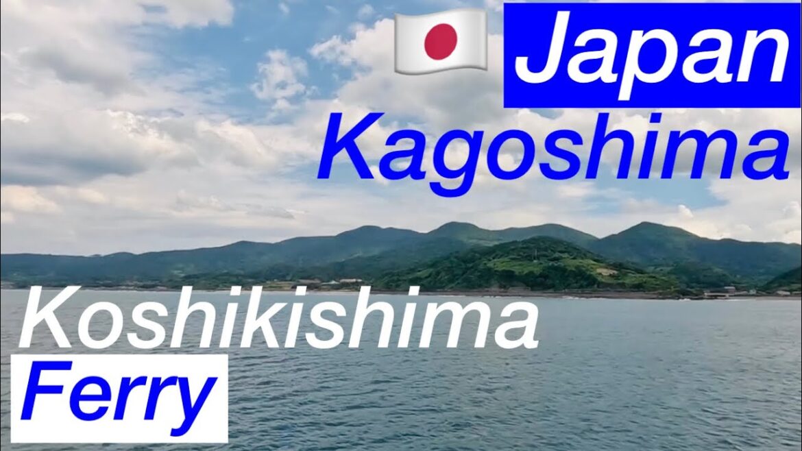 🇯🇵Japan/Kagoshima/Ferry New Koshiki/Koshikishima/Kushikino New Port to Sato-Minato/Satsumasendai