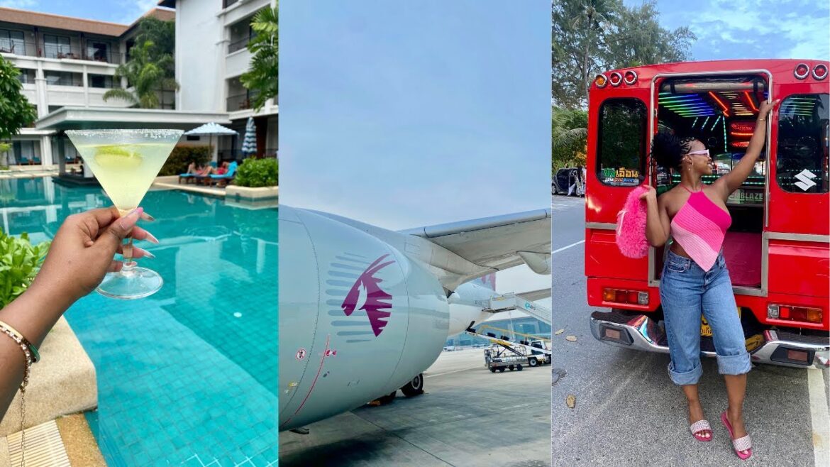 Thailand Vlog Part 1 | Qatar Airways, Room Tour & more…