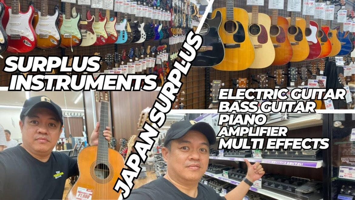 Let’s Go to Surplus Musical Instruments Shop in Japan I Japan Surplus II The wonderer of japan