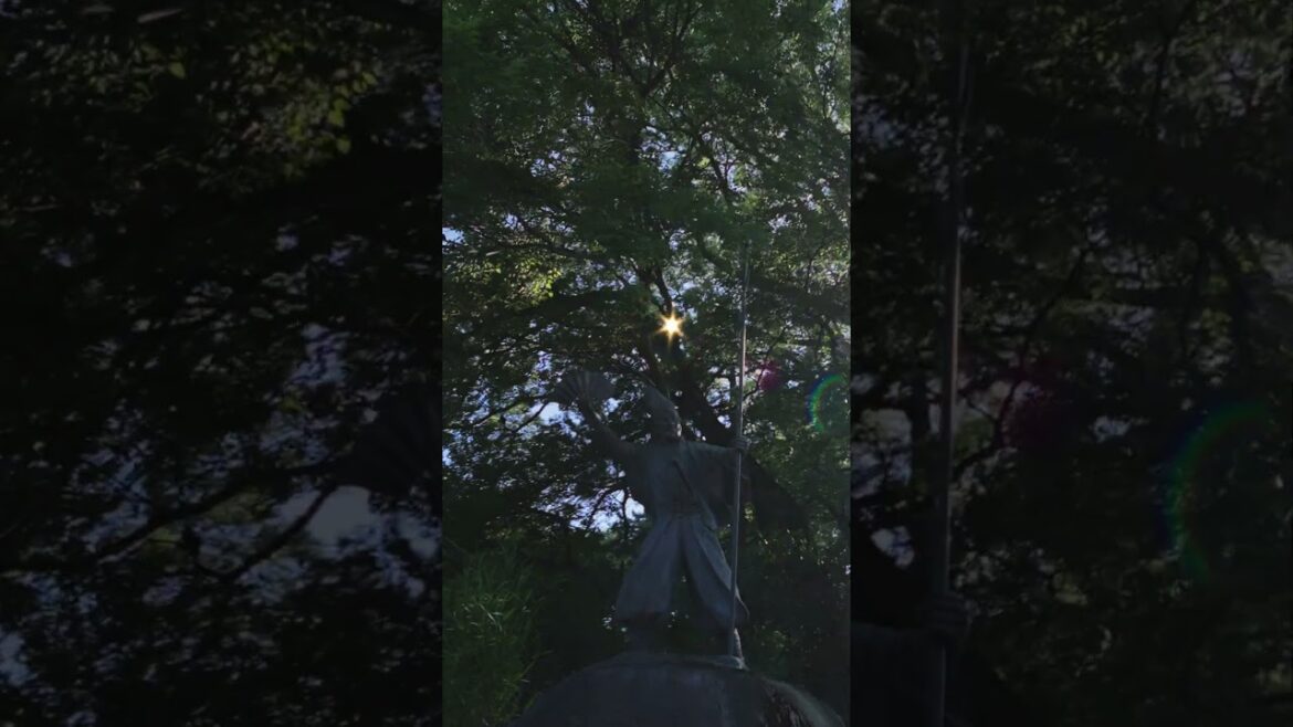 Statue of Kato Kiyomasa at Nagoya Castle #shorts