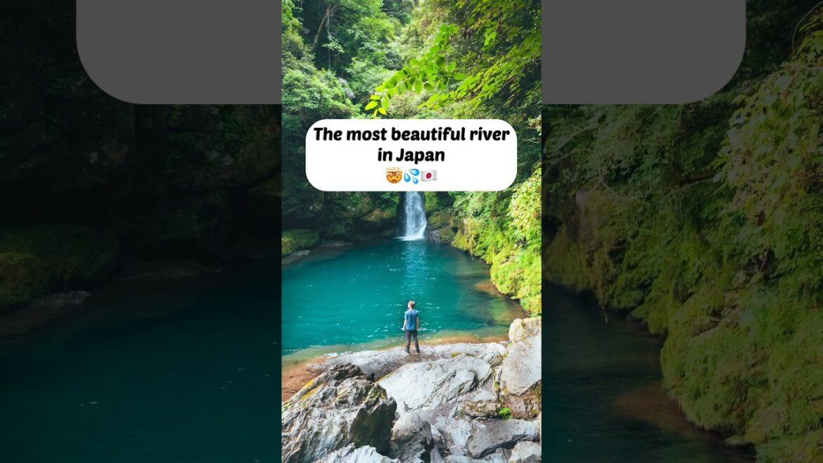 Travel to the most beautiful river in Japan #travel #shorts