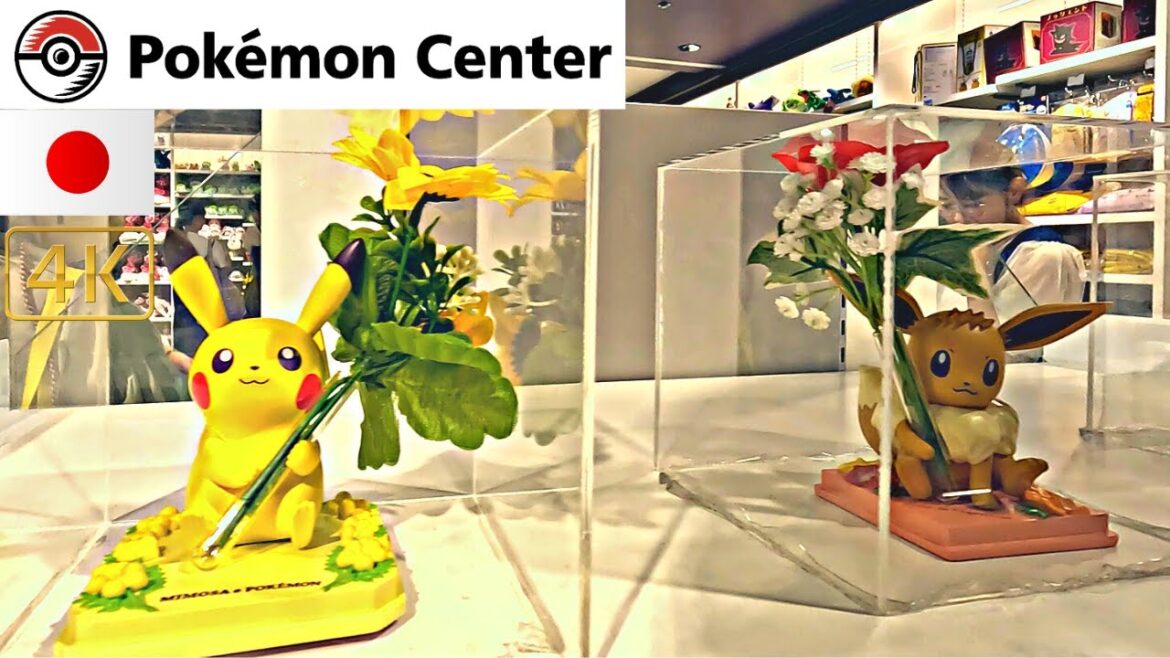 Pokemon Center Mega Tokyo Ikebukuro - 4k virtual tour / Pikachu / store walk / Japan shopping