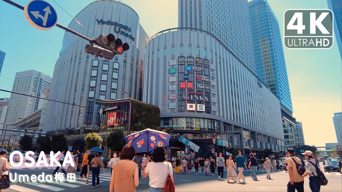 【4K】Umeda1(Hankyu Umeda, Chayamachi, Umekita, Shin Umeda City)【Binaural Osaka Sounds / DJI Pocket 2】 【4K】Umeda1(Hankyu Umeda, Chayamachi, Umekita, Shin Umeda City)【Binaural Osaka Sounds / DJI Pocket 2】