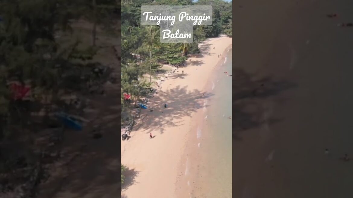 Pantai tanjung pinggir #liburan #vacation #drone #dronevideo
