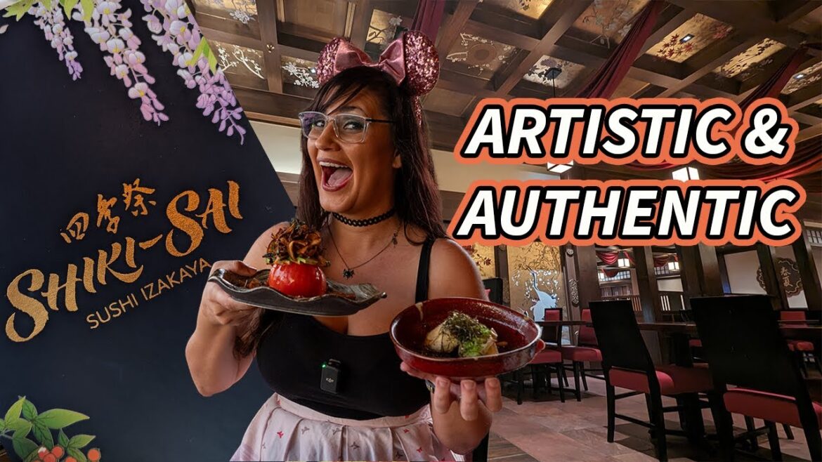 Shiki-Sai Sushi Izakaya NOW OPEN 🍣 Disney World EPCOT food review 2023 Shiki-Sai Sushi Izakaya NOW OPEN 🍣 Disney World EPCOT food review 2023