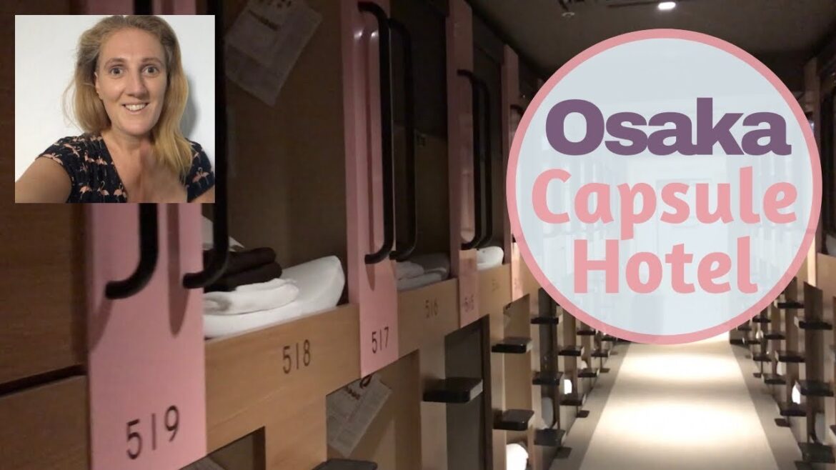 Sleeping In A Capsule Hotel in Osaka, Japan // FEMALE ONLY! Sleeping In A Capsule Hotel in Osaka, Japan // FEMALE ONLY!