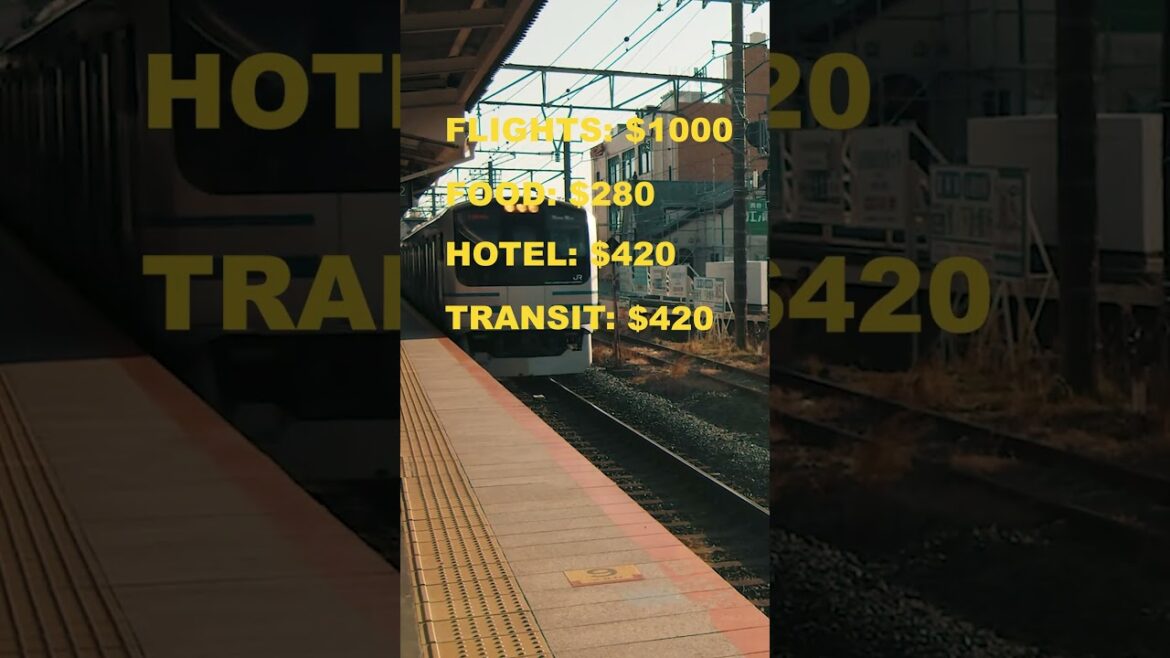 Un voyage d'une semaine au Japon