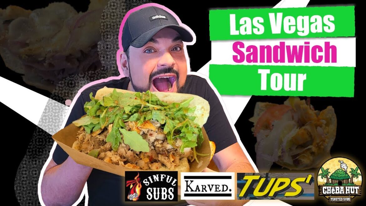 Check out these crazy good sandwiches in Las Vegas???