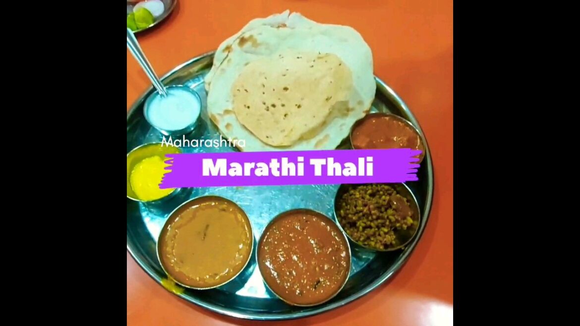 Yammy Tasty Marathi Thali 😛।। #shorts #food #marathi #foodie