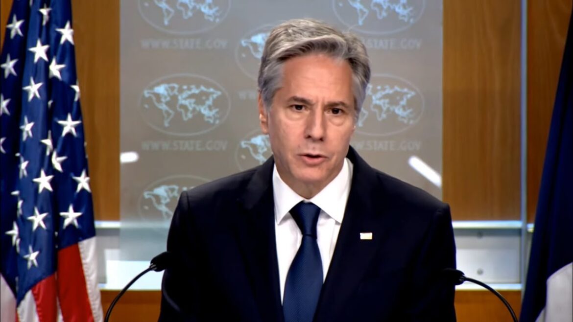 Secretary of State Antony J. Blinken delivers remarks to the press Secretary of State Antony J. Blinken delivers remarks to the press