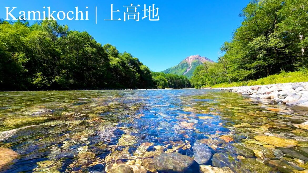 [4K] Japan Alps Kamikochi (Nagano, Japan) #7 _ [自然音 定点映像] 上高地 (長野)