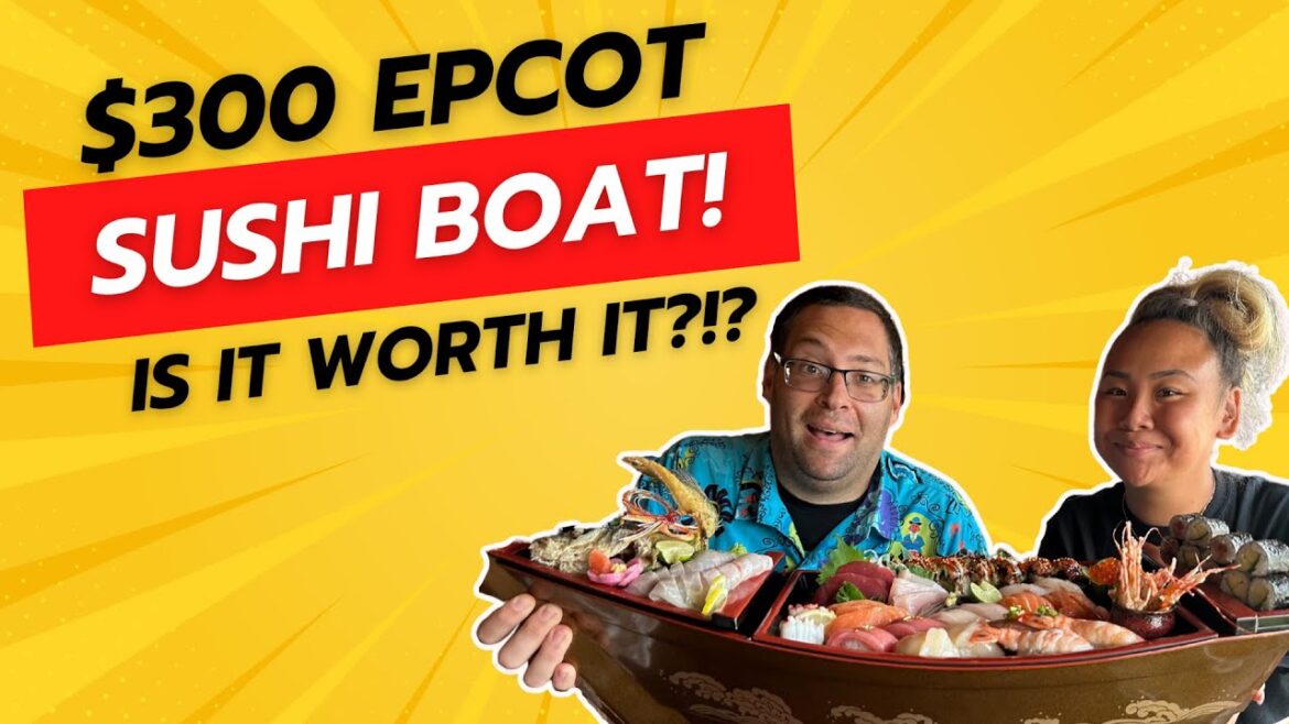 Tom and Nana Review EPCOT's Newest Restaurant -  Shiki-Sai: Sushi Izakaya