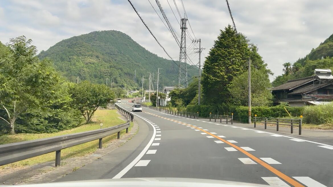 Countryside Road Trip Destination Narusawa Falls Shinshiro City, Aichi Prefecture, Japan