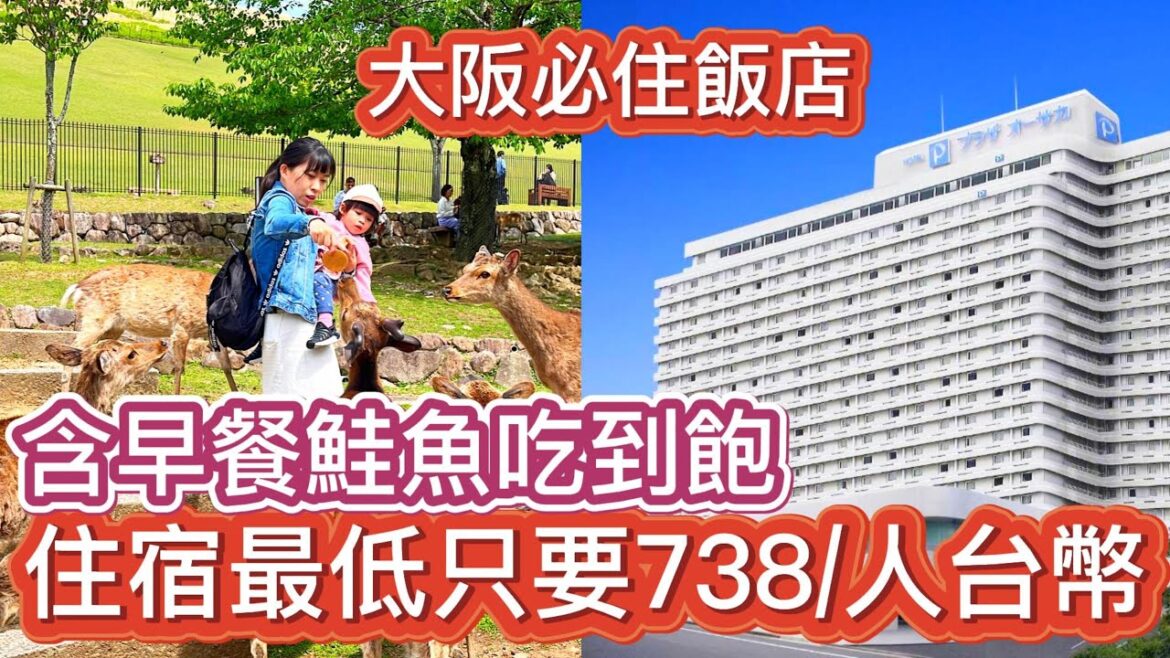 【日本大阪住宿吃到飽】住宿最低一人只要738元台幣|連日本人都入住的飯店|早餐鮭魚吃到飽|1分鐘到達激安殿堂