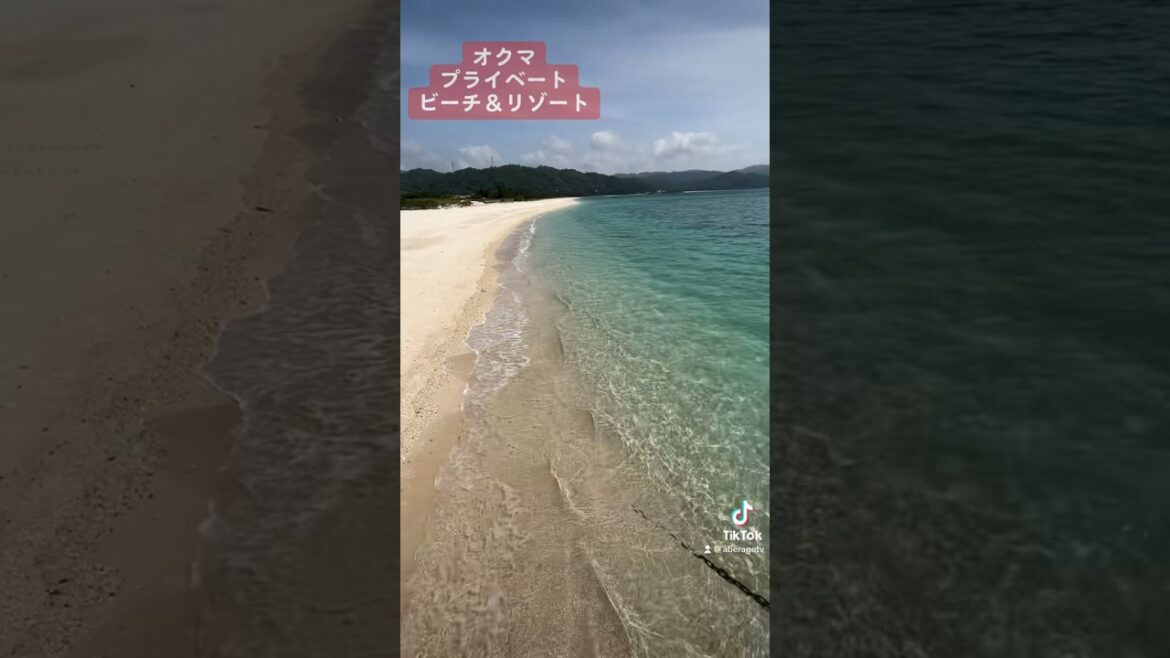 【沖縄ホテル】オクマプライベートビーチ＆リゾート オクマビーチ編 #shorts