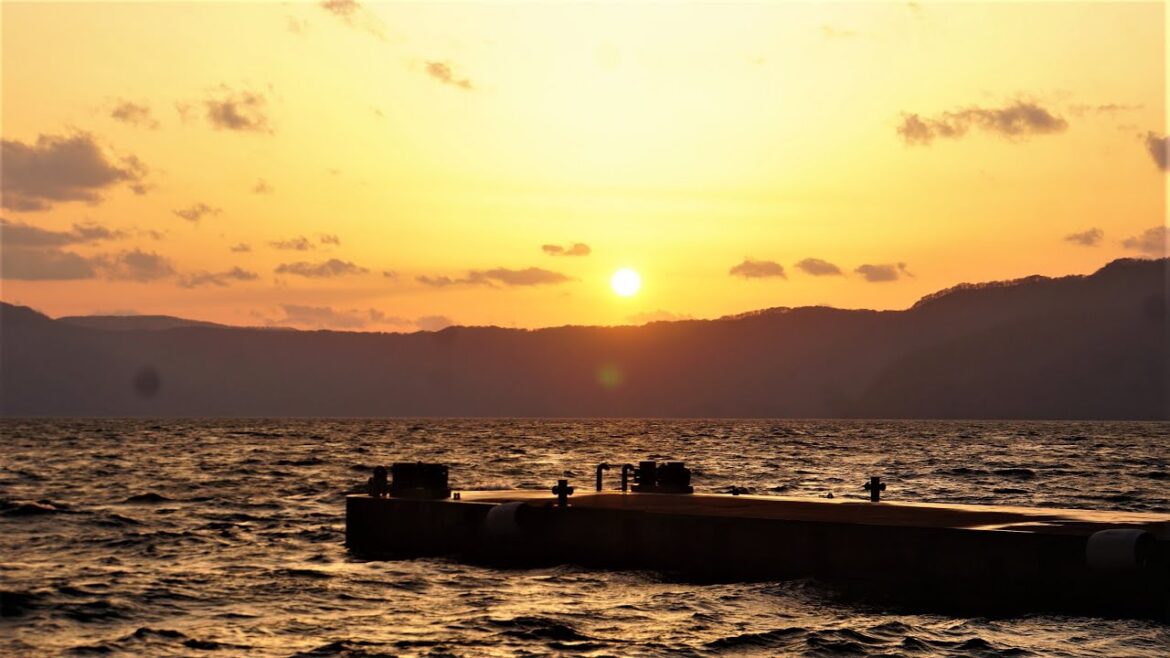 Sunset at Lake Towada Aomori Prefecture Japan