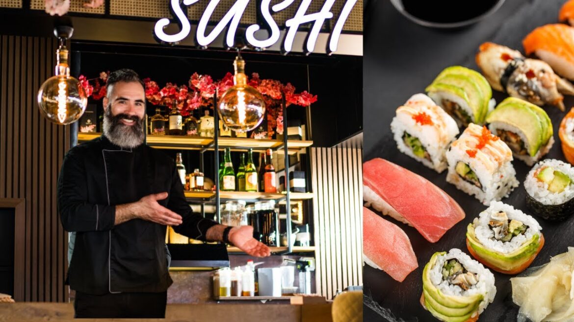 Sushi you’ve never eaten.食べたことのない寿司.How to make Salmon Peach Futomaki Roll.你从未吃过的寿司 Sushi you've never eaten.食べたことのない寿司.How to make Salmon Peach Futomaki Roll.你从未吃过的寿司