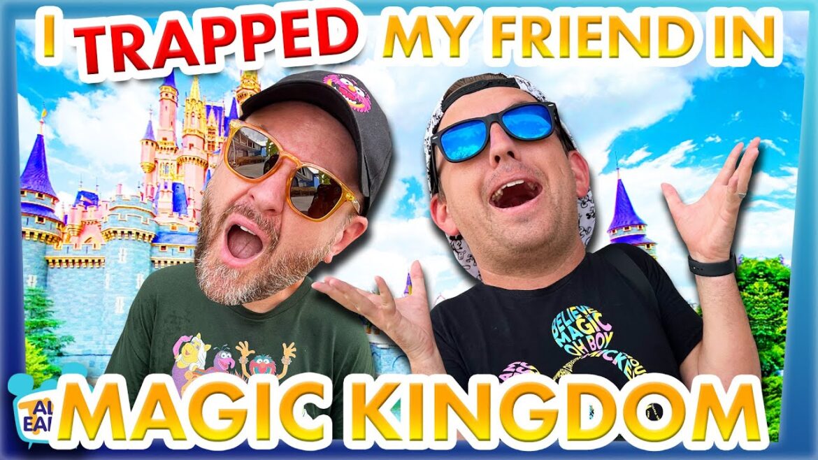 I TRAPPED My Friend in Magic Kingdom!