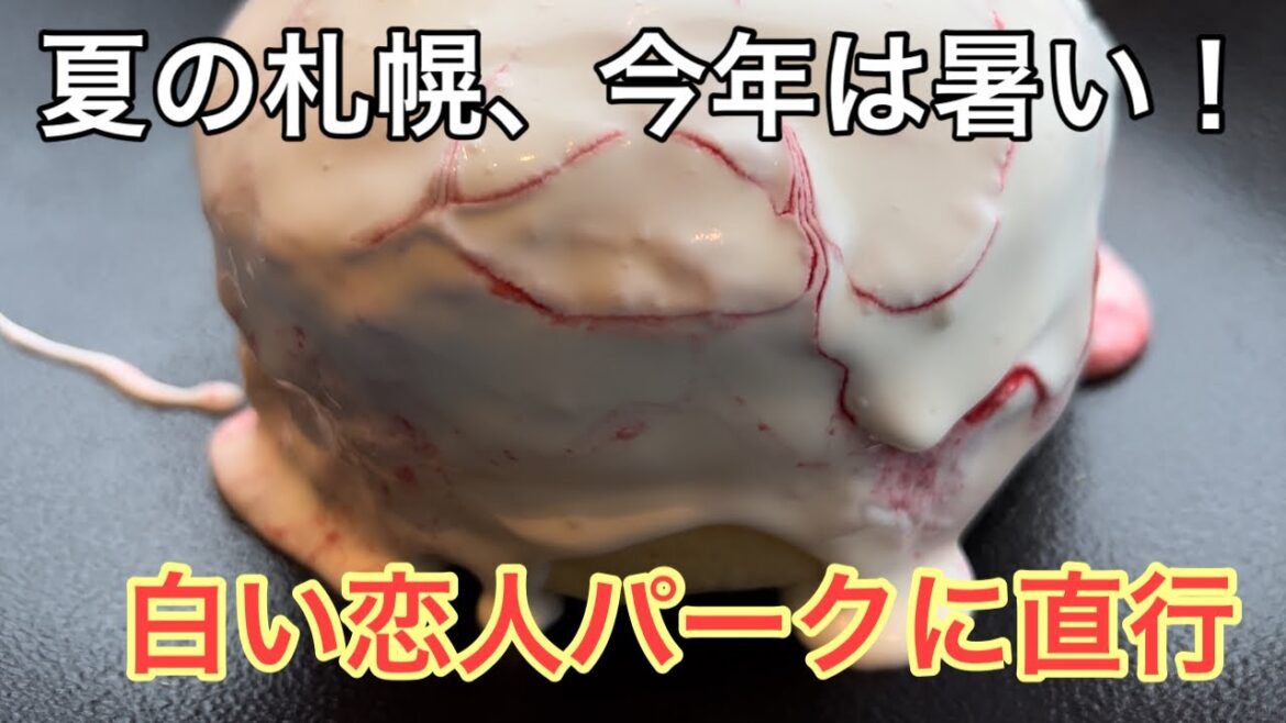 北海道⑮　夏の札幌、白い恋人パークに直行！