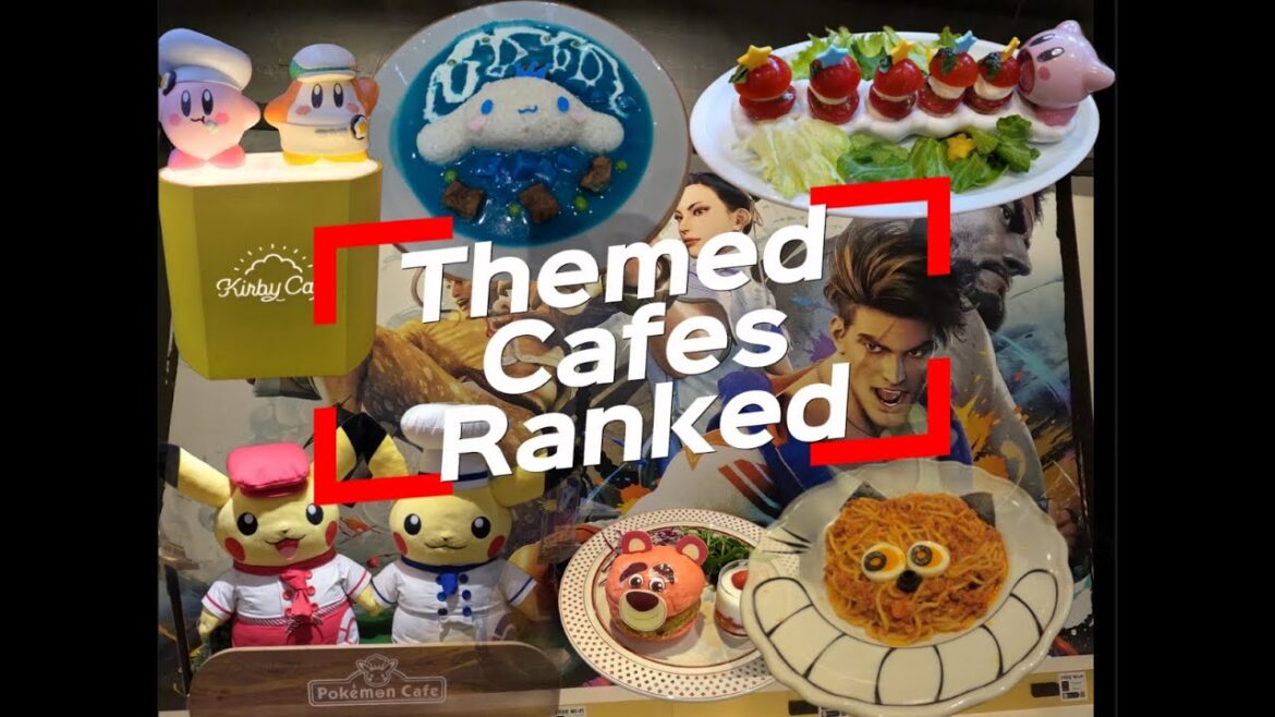 8 theme cafes rated in Tokyo Japan 4k 🇯🇵 Summer 2023 Pokemon Cafe​ Kirby Cafe​ by Andrew Abroad