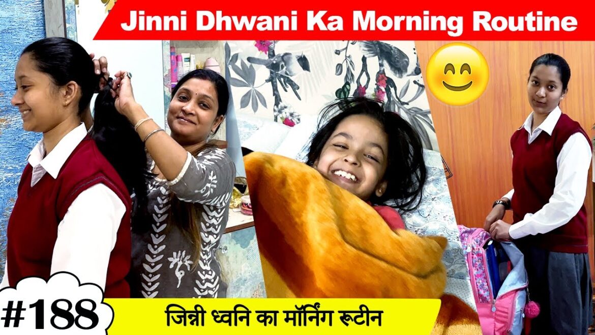 Jinni Dhwani Ka Morning Routine🕗🌄 | Cute Sisters VLOGS