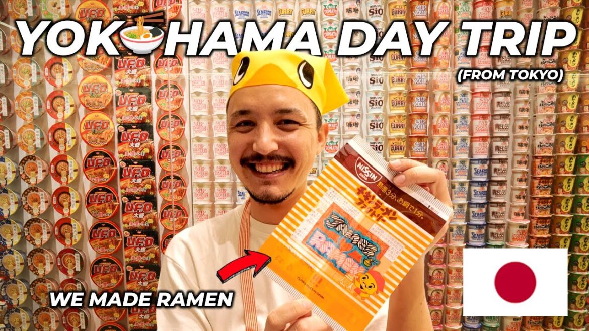 Day trip from TOKYO TO YOKOHAMA | Chinatown & Make your own noodles! TOKYO TRAVEL GUIDE Day trip from TOKYO TO YOKOHAMA | Chinatown & Make your own noodles! TOKYO TRAVEL GUIDE