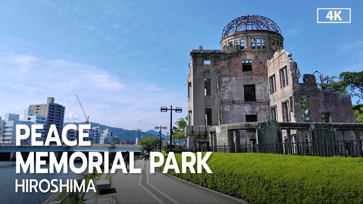 Summer in Hiroshima City Walking Tour Japan 2023 [4K]
