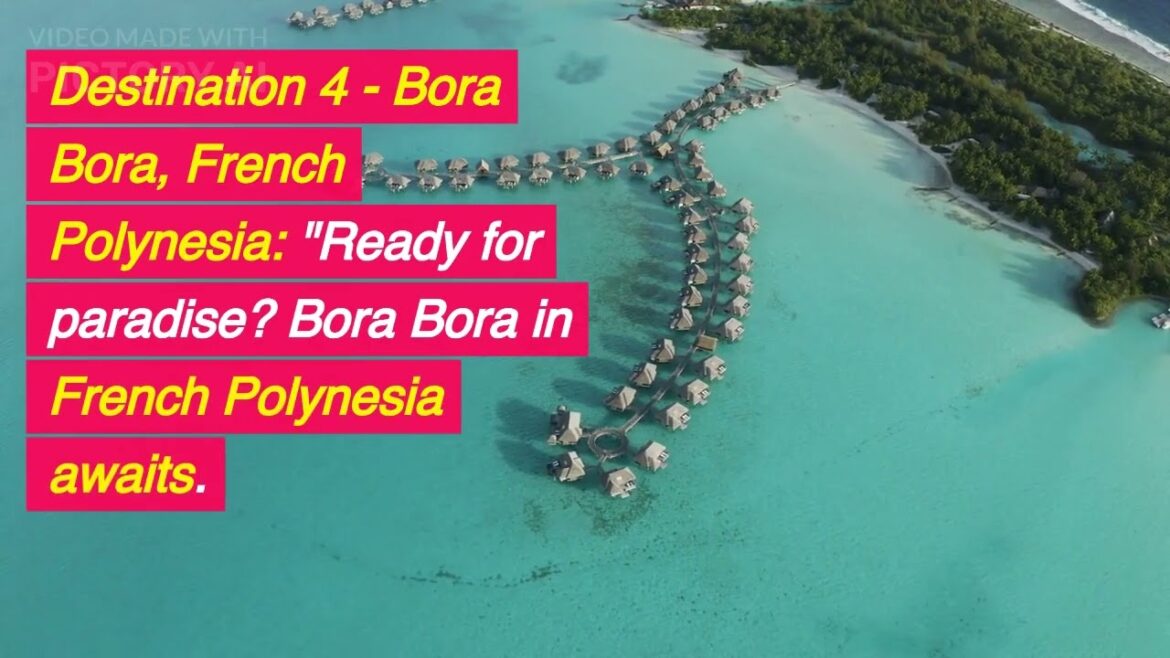 Wanderlust Wonders: Top 5 Bucket List Destinations Wanderlust Wonders: Top 5 Bucket List Destinations