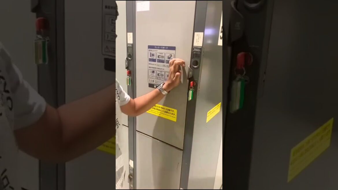 How to use Locker facility in Japan Train stations ||SAFE & SECURE|| Tokyo Station🚉🔐