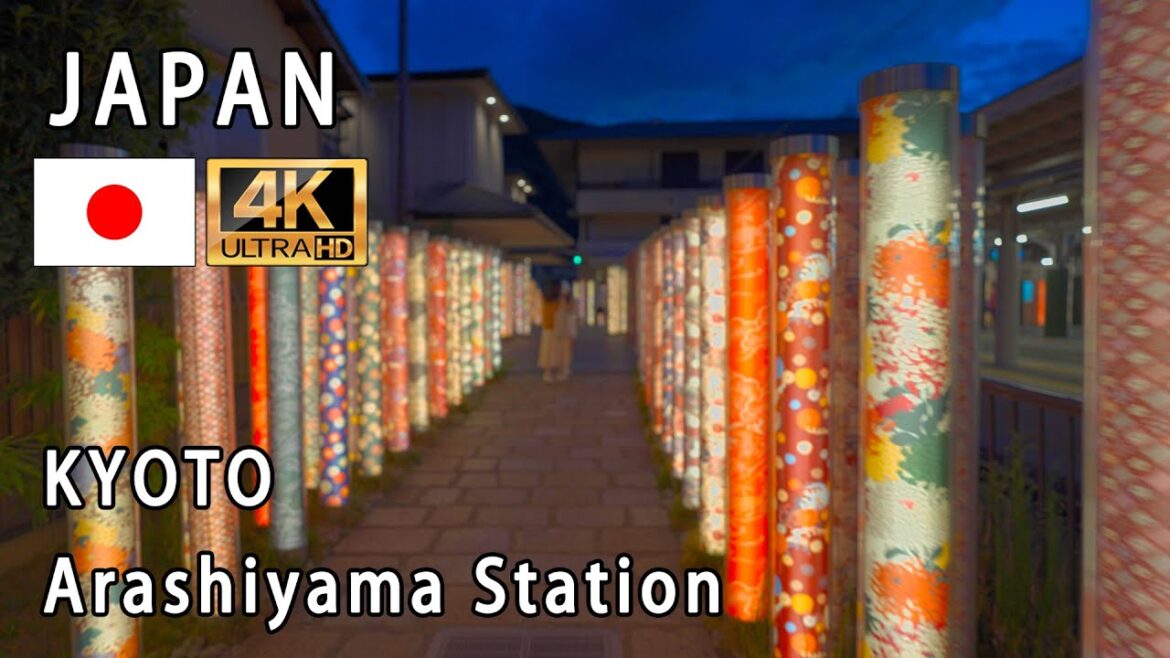 Japan Kyoto (Arashiyama Station)