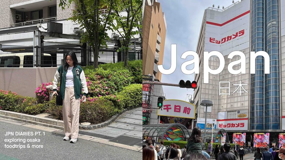 japan diaries | pt. 1 exploring osaka & best things to do in the city 💌 2023 vlog