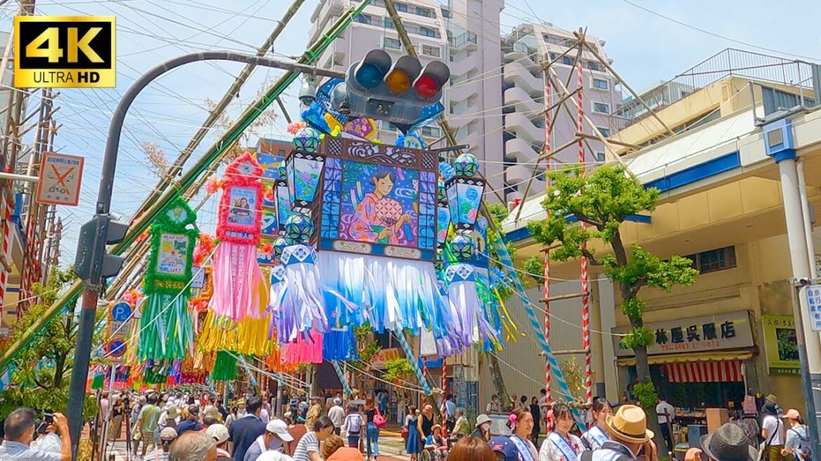 Tanabata, a Japanese festival attracting more than 1 million people | travel/trip/Walk/vlog