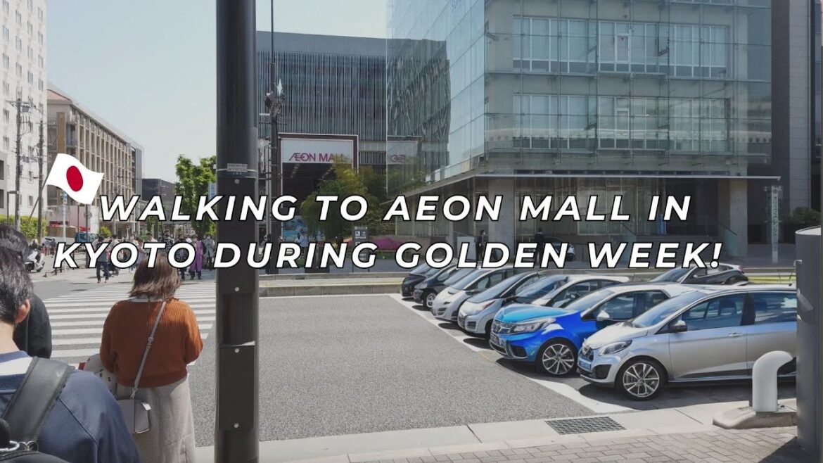 Ultimate 4K Walking Tour: Train to Kyoto, Walk to Aeon Kyoto Mall | Kyoto Golden Week! πΈπ―π΅ Ultimate 4K Walking Tour: Train to Kyoto, Walk to Aeon Kyoto Mall | Kyoto Golden Week! πΈπ―π΅