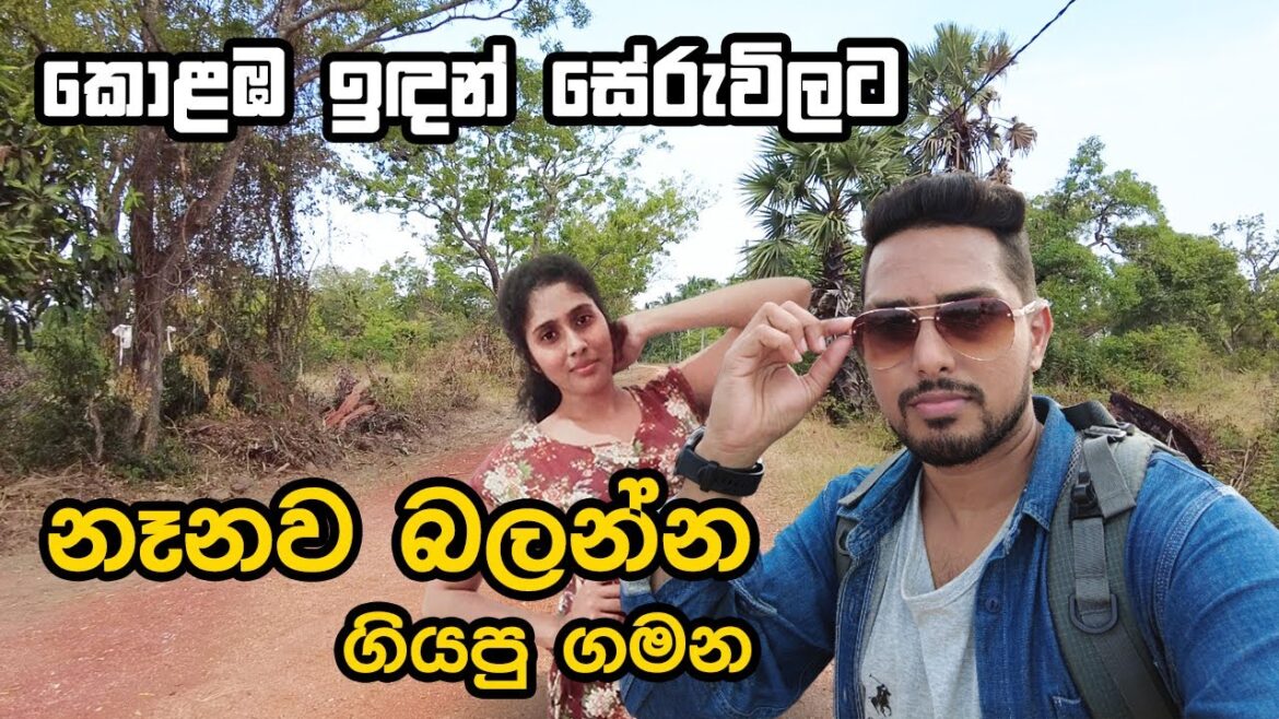 කොළඹ ඉඳන් සේරුවිලට නෑනව බලන්න ගියා 😉| Trincomalee trip - Part 01 | Days of Isha