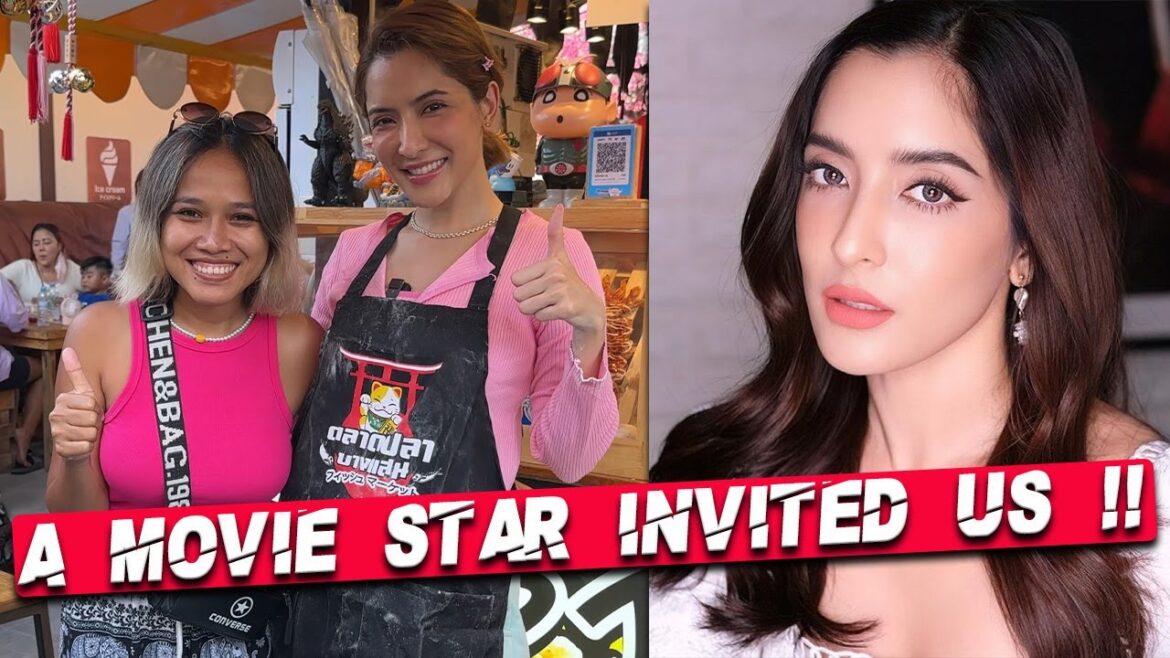 The Movie Star Pinky offers us fried Squid - Thai street food