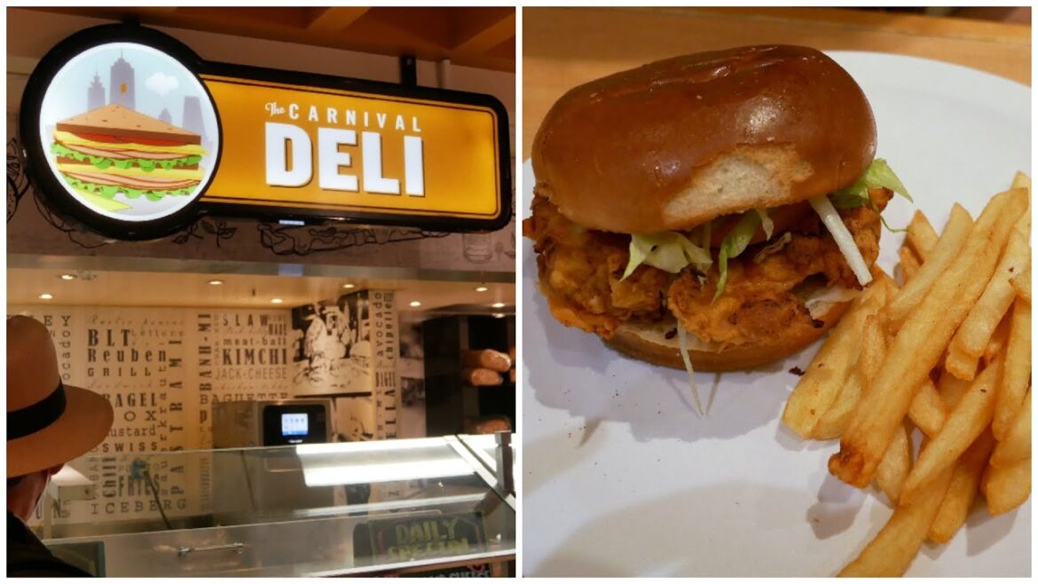 Carnival Deli Food & Menu (4K)