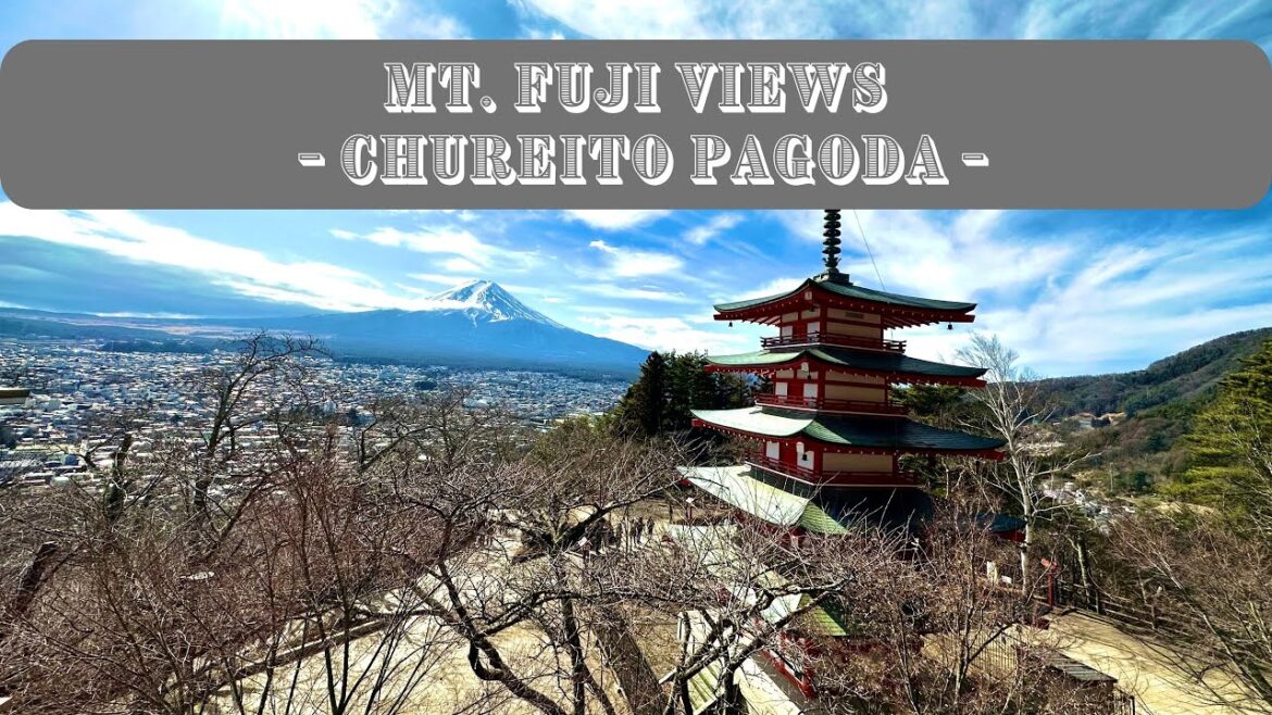 Mt. Fuji Views from Chureito Pagoda | Japan 2023