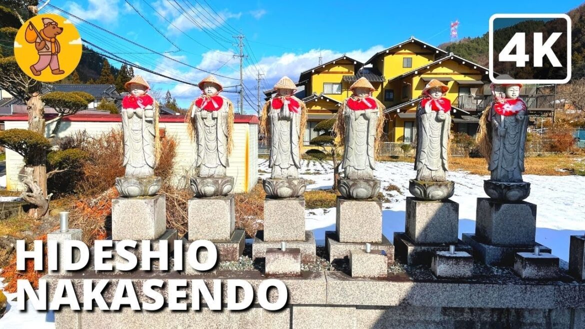 Hideshio 日出塩 塩尻市 長野県 中山道 Nakasendo Japan Nagano Countryside Walking Tour