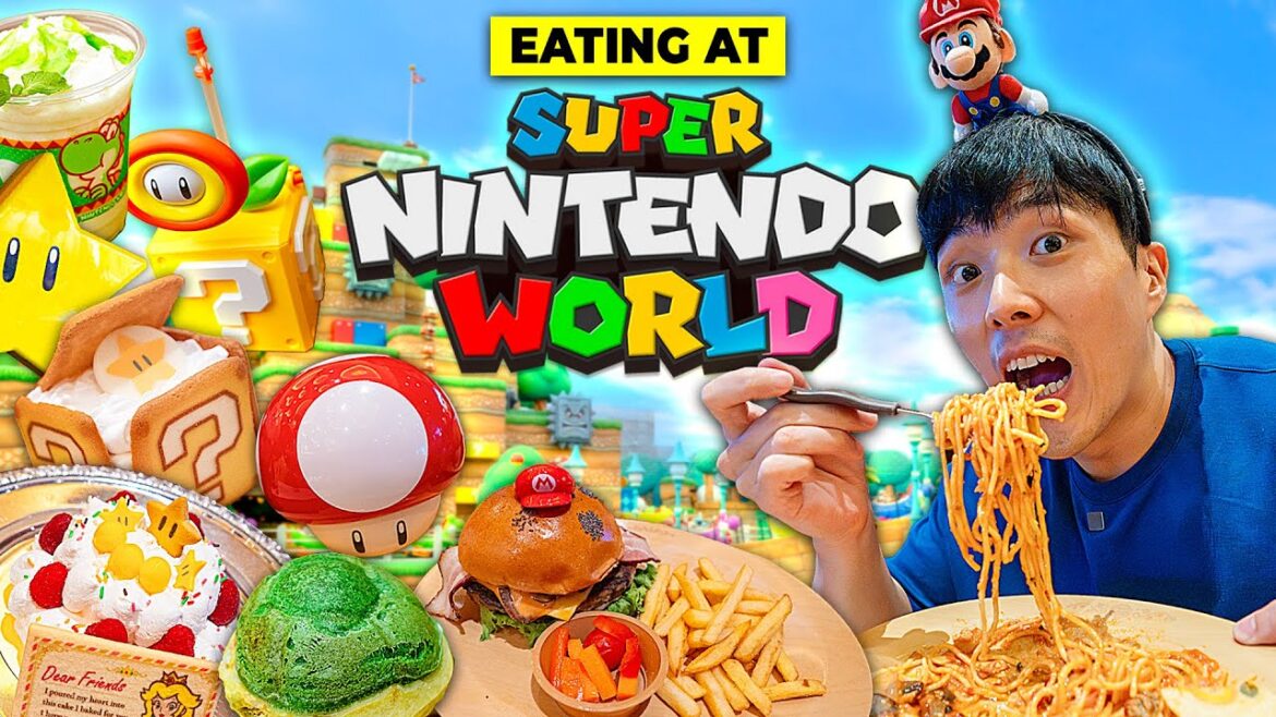 I Tried Every Food of Super Nintendo World! I Tried Every Food of Super Nintendo World!